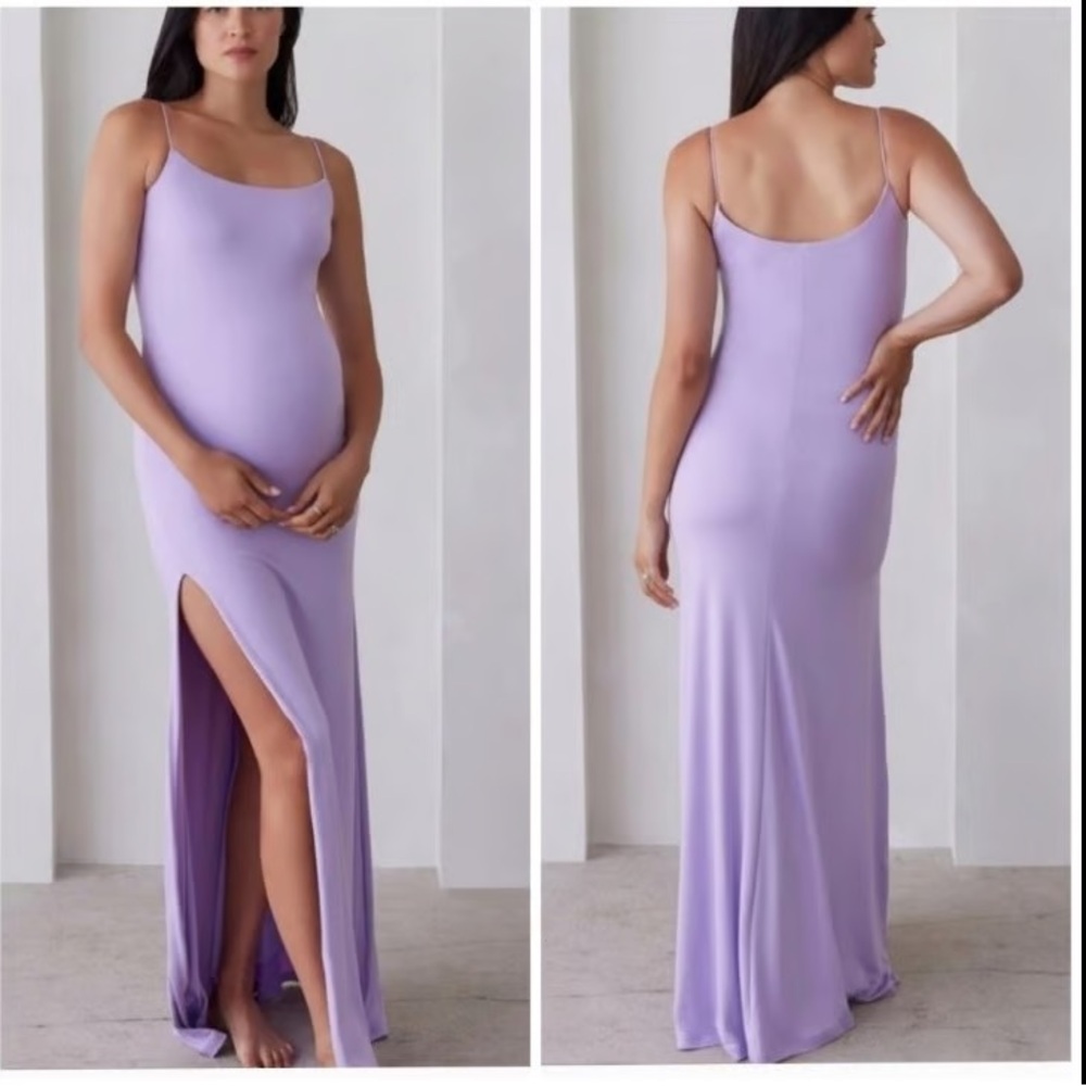 Bumpsuit Lavender Maxi Dress